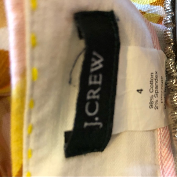 J. Crew Women’s Limoncello Cotton Blend Skirt - Picture 8 of 8